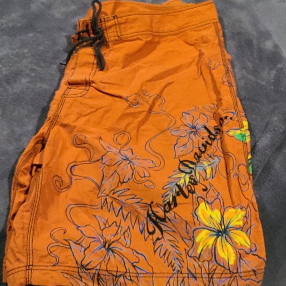 Harley Davidson Swim Trunks